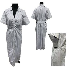 Old Navy Blue & White Striped Women’s Dress